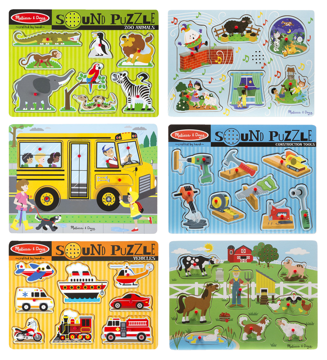 melissa and doug puzzles for toddlers
