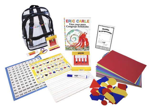 Childcraft Kindergarten Readiness Backpack, Spanish