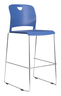 Classroom Select NeoClass Sled Base Stacking Chair, 30 Inch Seat Height, Item Number 1597928