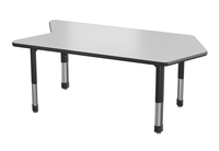 Classroom Select NeoShape Markerboard Activity Table, LockEdge, Arrow, 60 x 30 Inches, Item Number 1597968