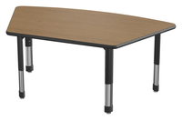 Classroom Select NeoShape Laminate Activity Table, LockEdge, Canopy, 60 x 34 Inches, Item Number 1598006