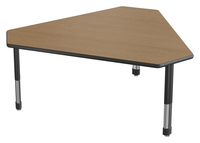 Classroom Select NeoShape Laminate Activity Table, LockEdge, Gem, 59 x 52 Inches, Item Number 1598022