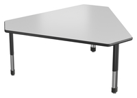 Classroom Select NeoShape Markerboard Activity Table, LockEdge, Gem, 59 x 52 Inches, Item Number 1598025