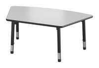 Classroom Select NeoShape Markerboard Activity Table, Canopy, 60 x 34 Inches, LockEdge, Apollo Leg, Item Number 1598106