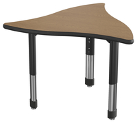 Classroom Select NeoShape Laminate Shaped Desk, LockEdge, Prop, 34 x 31 Inches, Item Number 1598312