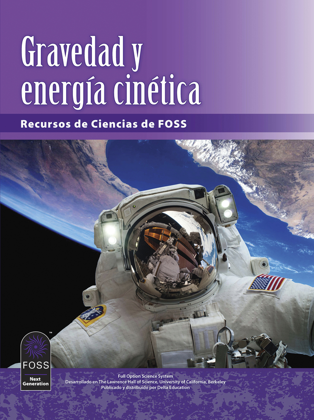 FOSS Next Generation Gravity and Kinetic Energy Science Resources Student Book, Spanish Edition, Pack of 16, Item Number 1586495