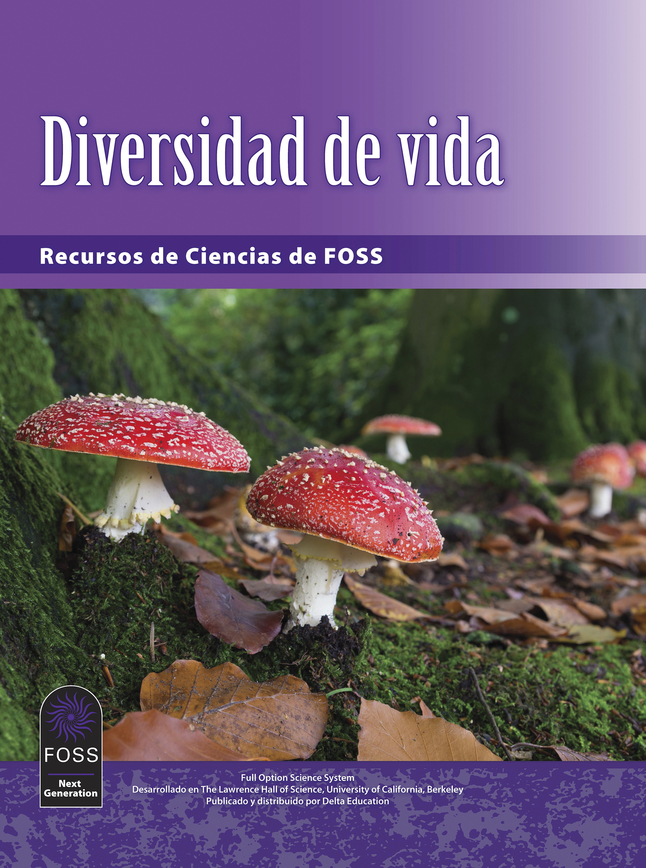 FOSS Next Generation Diversity of Life Science Resources Student Book, Spanish Edition, Item Number 1602396