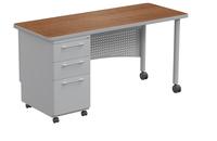 Classroom Select NeoClass Single Pedestal Teacher's Desk, Item Number 1605466