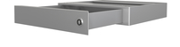 Image for Double Pedestal Desk Optional Drawer, 16 x 12 x 2 Inches, Silver Gray from School Specialty