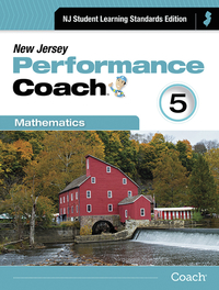 Image for New Jersey Performance Coach, Math, Student Edition, Grade 5 from School Specialty