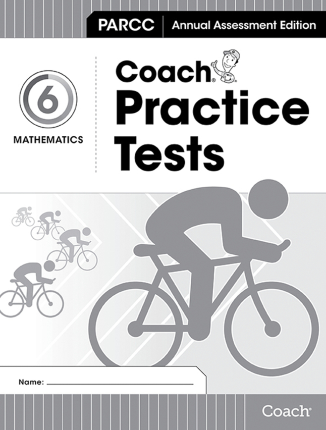 PARCC Coach Practice Tests, Annual Assessment Edition, Math, Grade 6, Item Number 1606162