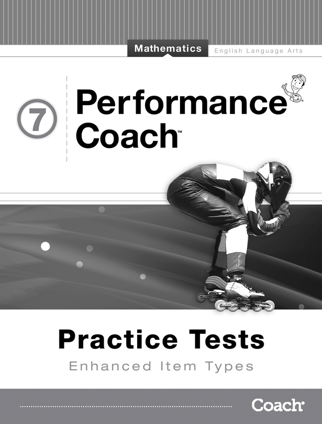 Coach Practice Tests, Enhanced-Item Types, Math, Grade 7, Item Number 1606225