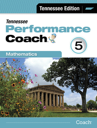 Tennessee Performance Coach, Math, Student Edition, Grade 5, Item Number 1608295