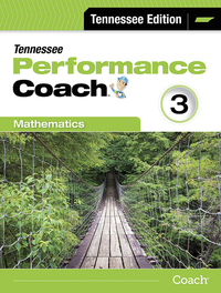 Tennessee Performance Coach, Math, Student Edition, Grade 3, Item Number 1608398