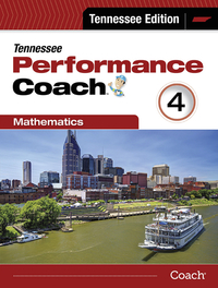 Tennessee Performance Coach, Math, Student Edition, Grade 4, Item Number 1608399