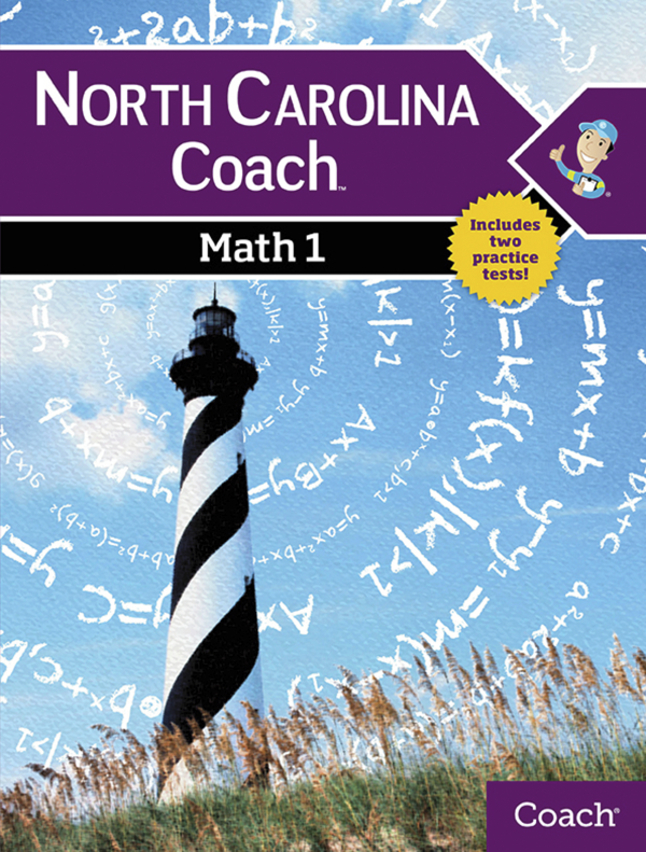 North Carolina Coach, Math 1, Student Edition, Item Number 1608443