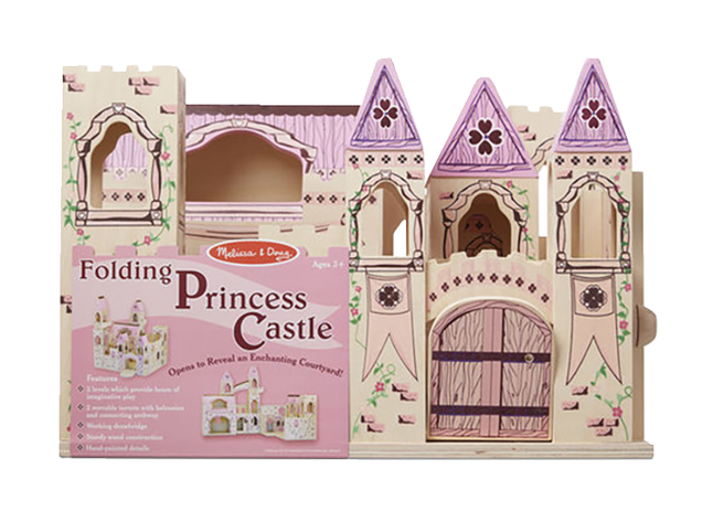 wooden princess castle