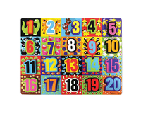 Melissa & Doug Jumbo Numbers Chunky Puzzle, Item Number 1609336