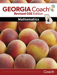 Image for Georgia Coach, Revised GSE Edition, Math, Student Edition, Grade 4 from School Specialty