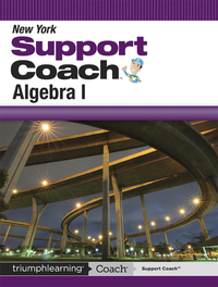 Image for New York Support Coach Algebra I Student Edition from School Specialty