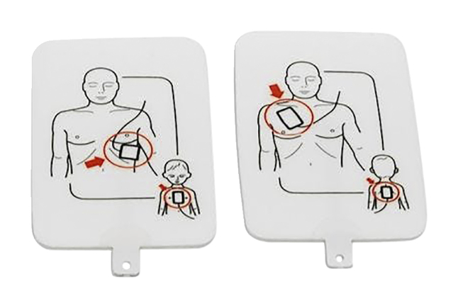 Prestan UltraTrainer AED Trainer Electrodes, Adult/Pediatric, Item Number 2000780