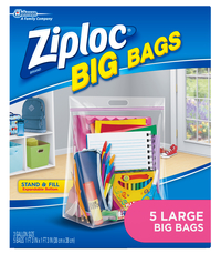 Ziploc Big Bag-Large, Item Number 2001760