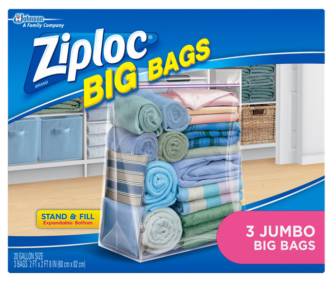 Ziploc Big Bag-Jumbo, Item Number 2001762