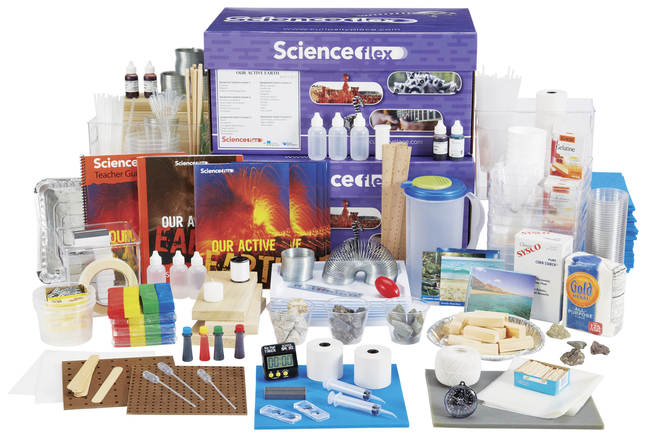 ScienceFLEX Our Active Earth, Complete Kit, Item Number 2002010
