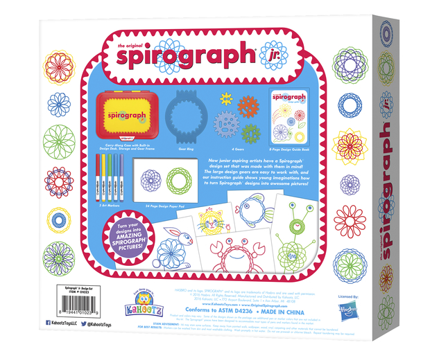 spirograph paper size