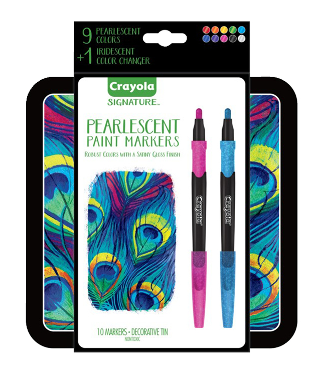 Crayola Take Note Colored No Bleed Permanent Markers 15 Total New