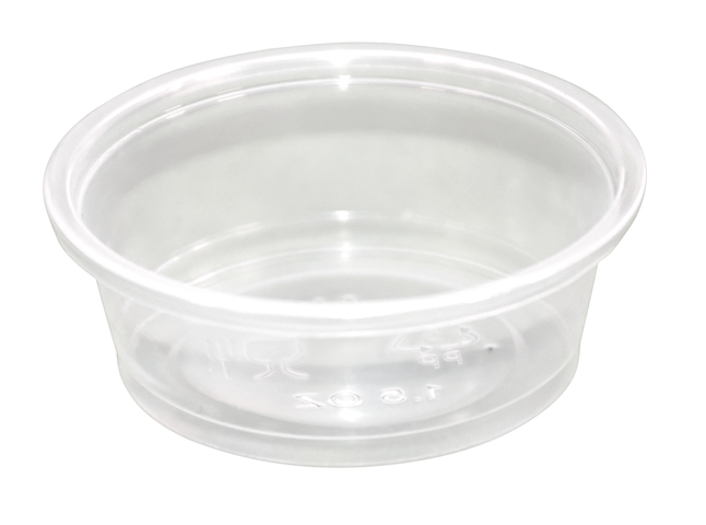 Crystalware Portion Cups, 1.5 oz, Clear, Pack of 2500, Item Number 2003382