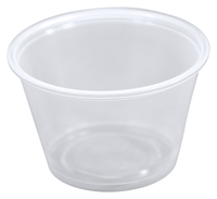 Crystalware Portion Cups, 3.25 oz, Clear, Pack of 2500, Item Number 2003381