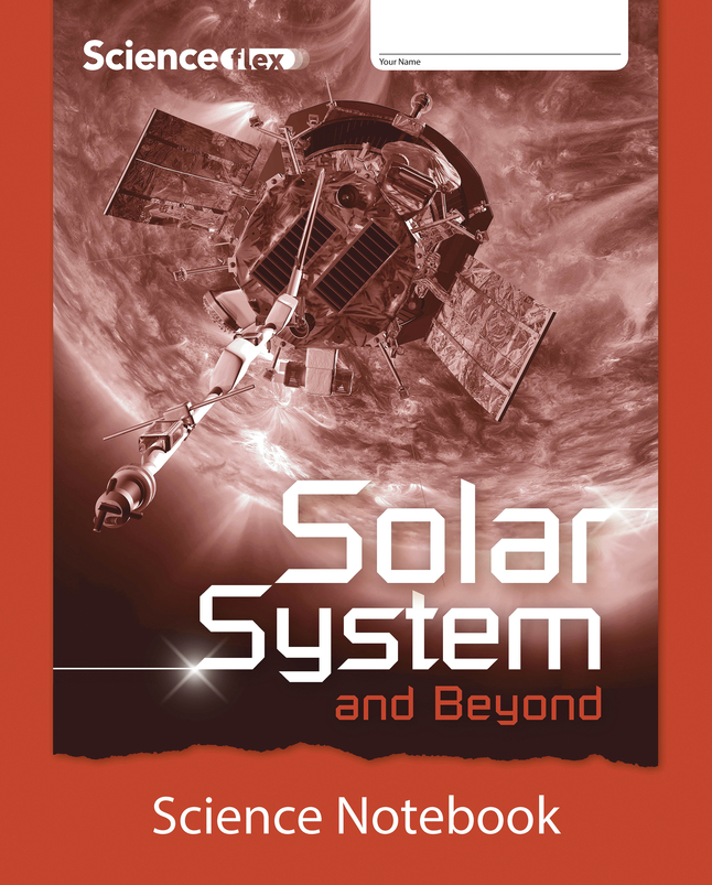 ScienceFLEX Solar System and Beyond, Science Notebook, Pack of 4, Item Number 2004229