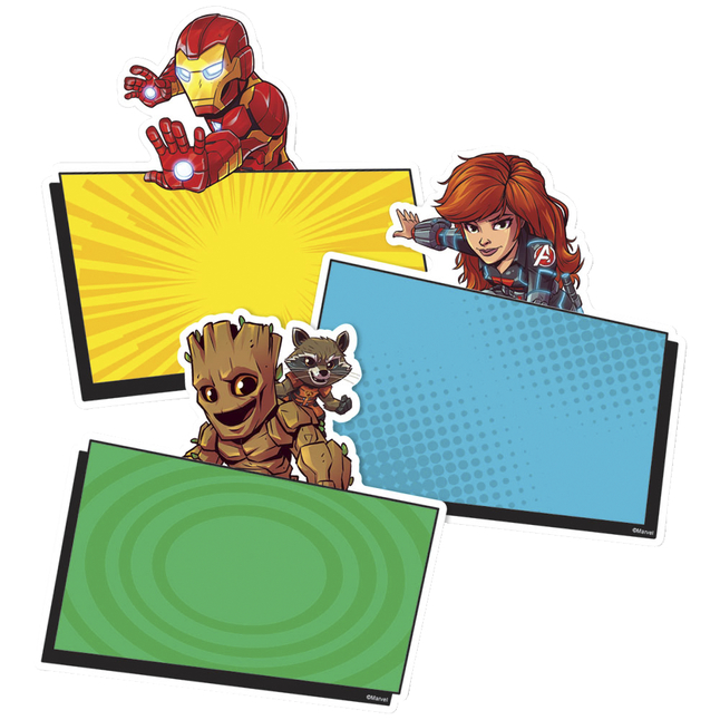 Eureka Marvel Super Hero Adventure Paper Cut Out S 5 1 2 Inches