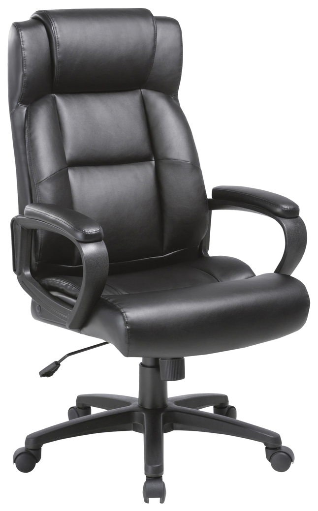 Lorell Soho High Back Leather Executive, High Back Leather Office Chairs Executive