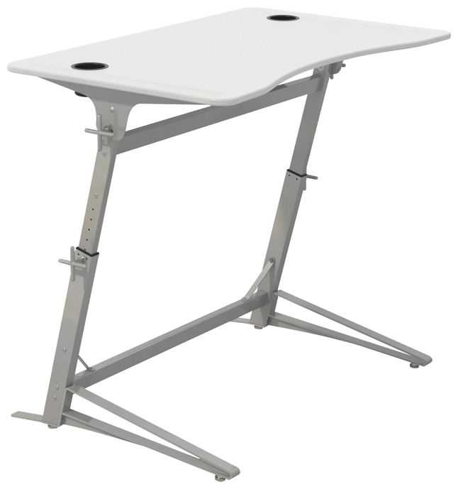 Image for Safco Verve Standing Desk -- Standing Desk w/2 Cup Holders, 47-1/4"x31-3/4"x36"-42",WE from School Specialty