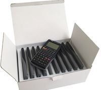 School Smart Graphing Calculators, 10 + 2 Dot Matrix, CS-121, Pack of 10, Item Number 2006536