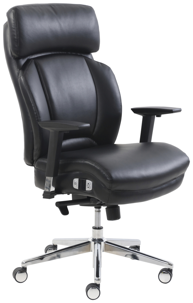 Lorell Lumbar Support High-back Chair - Chair, Lumbar Support, 28-1/2 x