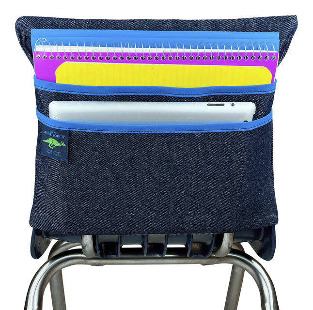 Aussie Pouch Chair Pocket with Double Pocket Design, Large, 17 Inches