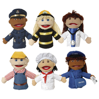Marvel Education Co Career Moveable Mouth Puppets, Set of 6 Item Number 2010234