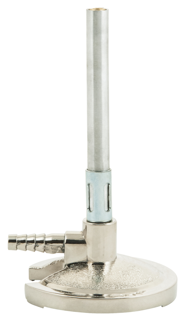 Bunsen Burner, Natural Gas - No Flame Stabilizer - Suitable for use with  Natural Gas - Eisco Labs