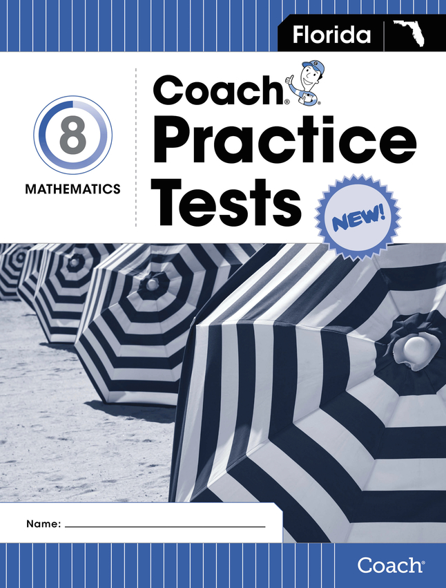 Florida Coach Practice Tests, Math, Grade 8, Item Number 2018477