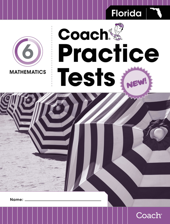 Florida Coach Practice Tests, Math, Grade 6, Item Number 2018482