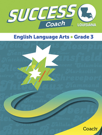 路易斯安那州成功教练ELA学生版，三年级，项目编号2018607