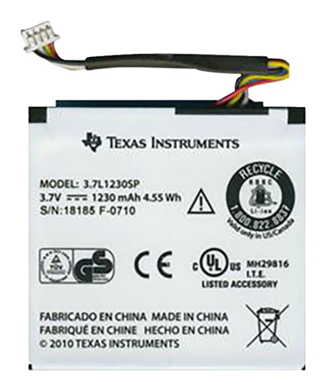 Texas Instruments Rechargeable Battery with Wire, Item Number 2025464