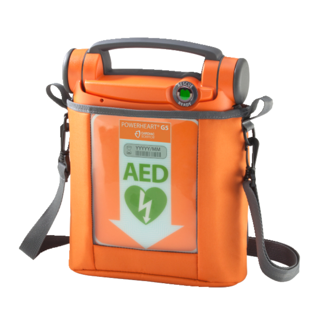 Cardiac Science G5 Aed Device Auto With Sleeve Dual, Item Number 2019615