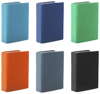 Kittrich Stretchable Book Covers, 8 x 10 Inches, Assorted Primary Colors, Set of 24, Item Number 2020936