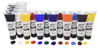 Sax True Flow Premium Acrylic, Assorted Colors, 4 Ounces, Set of 18 Item Number 2021173