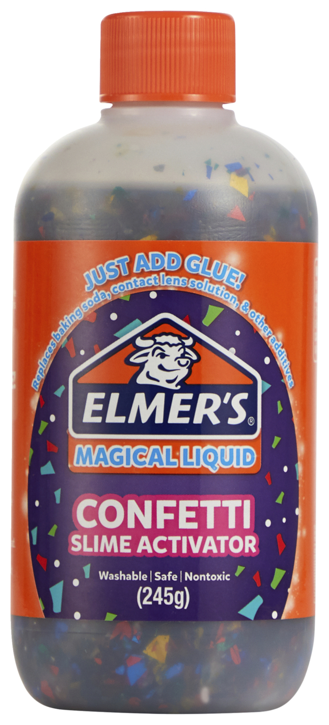 Elmers Slime Activator 875 Ounces Confetti