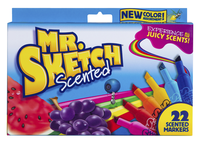 Mr. Sketch scented markers.